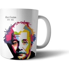 Mio Life Albert Einstein Pop Art Kupa Bardak - UNL083