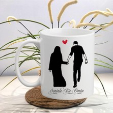 Mio Life Seninle Bir Ömür Boyu Aşk Sevgili Kupa Bardak