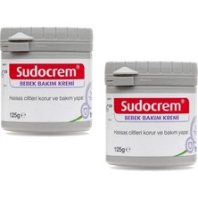 Sudocrem Bebek Bakım Kremi 125 gr x 2'li Paket Hassas Ciltler İçin Koruma Sağlar