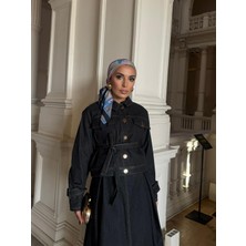 Muq Official Kemerli Kot Ceket Etek Takım