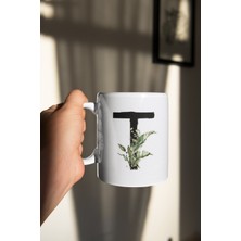 Mio Life Porselen Tropikal T Harfli Kupa Hediyelik