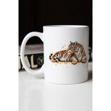 Mio Life Kaplan Baskılı Kupa Bardak M4K1014