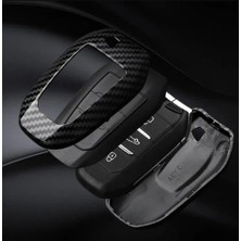 Stilix Garage Peugeot 208 308 508 2008 3008 5008 Rifter Karbon Anahtar Koruma Kılıfı Anahtarsız Çalıştırma bagaj açma tuşu mevcuttur