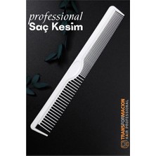 Najmaddin Hsnet Berber Kuaför Saç Kesim Tarağı Profesyonel  - NJ001P-4I4YM0