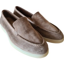 Hakiki Deri Süet Kadın Ayakkabı