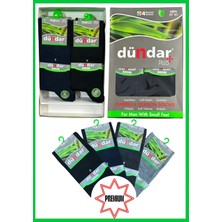 Dündar Plus Erkek Bambu Dikişsiz Soket Çorap Asorti 37-41