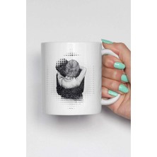 Mio Life Uzaktaki Sevgiliye Özel Hug Me Bana Sarıl Tasarım Kupa