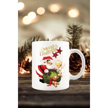 Mio Life Yılbaşı Yeni Yıl Konseptli Noel Baba Christmas Kupa Bardak