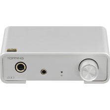 Topping Dx1 AK4493S Desktop Dac ve Headphone Amplifier, Silver, Dac ve Kulaklık Amplifikatörü