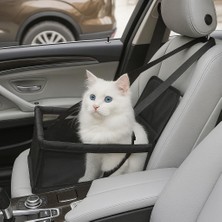 Araç Oto Ön Koltuk Evcil Hayvan Kedi ve Köpek Seyahat Taşıma Çantası Puseti Koltuk Koruyucu Çanta –