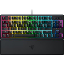 Ornata V3 Tenkeyless - Kompakt Düşük Profil Oyun Klavyesi (Meka-Membran Anahtarlar, Özel Medya Tuşla