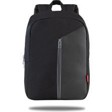 Classone PR-R300 Modena 15.6'' Wtx Pro Su Geçirmez Kumaş Macbook, Mac Air Laptop Sırtçantası-Siyah