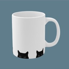 Mio Life Siyah Kedi Mug Kupa