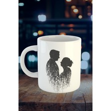 Mio Life Sevgili Baskılı Porselen Kupa Bardak M3K173