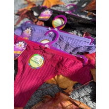 Assina 3 Lü Set Bambu Tanga (Mor,bordo,siyah) ( Düğün,nişan,kına,özel Gün,sevgililer Günü)