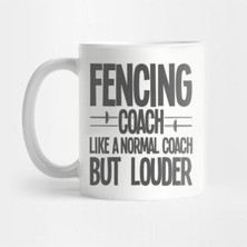 Mio Life Fencing Coach Funny Kupa