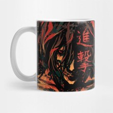Mio Life Attack On Titan Baskılı Kupa Bardak