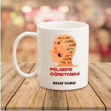 Mio Life Kişiye Özel Felsefe Öğretmeni Tasarımlı Kupa Bardak