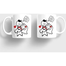 Mio Life Sen Deli Ben Manyak Birbirimizi Hiç Bırakmayak Sevgili Kupaları