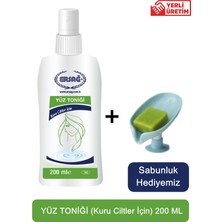 Ersağ Yüz Toniği (Normal Kuru Ciltler Için) 200 ml +(Sabunluk Hediyemiz) 165-01
