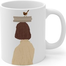 Mio Life Kitap Kuş ve Kız Kupa