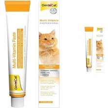 Gimcat Kediler Için Multi-Vitamin, 100 G, 12 Temel Vitamin & Multi-Vitamin Kediler Için Tamamlayıcı