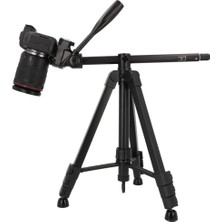 Ayex LT-460 Tripod – 90° Yatay Orta Kolonlu Fotoğraf ve Video Tripodu, Monopod Özellikli