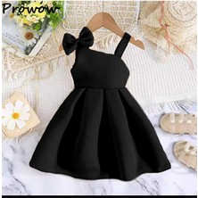 Stella Butik Fiyonklu Kız Çocuk Elbise