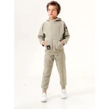 Stella Butik Kapüşonlu Erkek Çocuk Eşofman Takımı