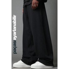 Vladivosto Paçası Ayarlanabilir Düşük Bel 2 Iplik Bol Kalıp Büyük Beden Baggy