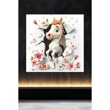 Lucena Metal Tablo Duvardaki Delik Koleksiyonu - At 5