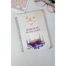 Burak Baskı Tasarım Tarihsiz Ramazan Planlayıcı, Ramazan Ajandası, Ramazan Günlüğü Ibadet Takip, Karton Kapak