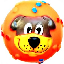 Cado Pet Sesli Güzel Köpek Küçük Irk ve Yavru Köpek Oyuncağı Top 7cm