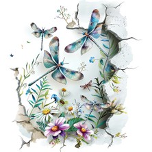 Lucena Metal Tablo Duvardaki Delik Koleksiyonu - Yusufçuk 2