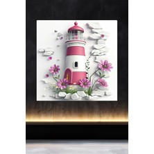 Lucena Metal Tablo Duvardaki Delik Koleksiyonu - Deniz Feneri 1