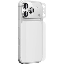 Spasibo iPhone 17 Pro Max Uyumlu Arka Cam ve Kamera Koruyucu Film - Leke Tutmaz Pürüzsüz Yüzey Kaplama