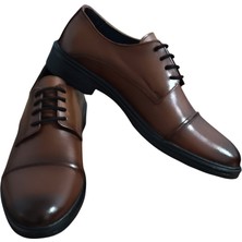 Ateş Erkek Kahverengi Klasik Ayakkabı | Ofis & Günlük Şıklık