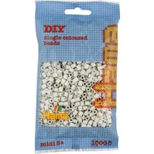 Hama Midi Boncuk 1000'LIK - Dumanlı Beyaz