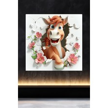 Lucena Metal Tablo Duvardaki Delik Koleksiyonu - At 6