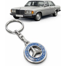 Stilix Garage Mercedes Logolu Metal Araç Anahtarlık Çift Yönlü 1 Adet