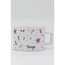 Mio Life Yılbaşı Merry Christmas Kişiye Özel Minimalist Lüks Nescafe Fincanı