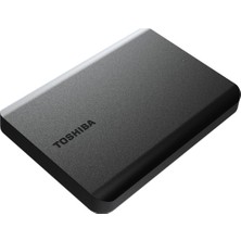 Toshiba Toshıba HDTB540EK3CA, Canvio Basic, 4tb, 2.5&amp;quot; USB 3.2, Taşınabilir, Harici Hdd, (Black)