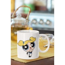 Mio Life Powerpuff Girls Bubbles Baskılı Porselen Kupa Bardak