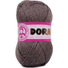 Ören Bayan 1 Adet Dora El Örgü Ipi Yünü 100 gr 014 Kahverengi