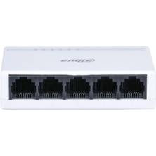 Dahua PFS3005-5ET-L, 5 Port, Megabit, Yönetilemez, Masaüstü Switch
