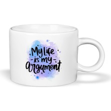 Mio Life El Yapımı Watercolor Serisi Fincan Kupa - Bardak - Fincan 150 ml