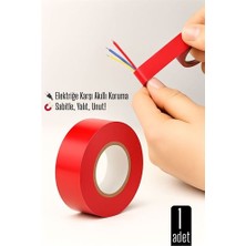 Kırmızı Elektrik  Bandı – Yüksek Yalıtım Gücü Kablo Sabitleme ve Elektrik Ko - VR002D-6AZSS