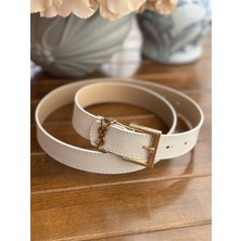 Gold Tokalı 2.5 cm Kadın Kemer