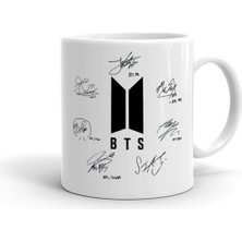 Mio Life Bts ve Imzaları Kupa Bardak