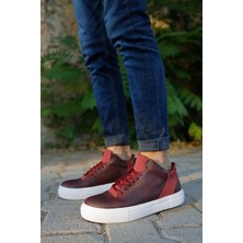 Nil Avm CH004  Cbt Hıde Erkek Ayakkabı Bordo